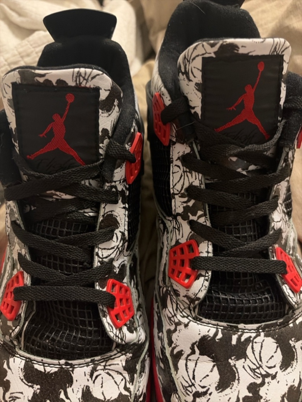 Air Jordan 4 Retro ‘Tattoo’ size 13 men’s size 11.5 women’s - Picture 3 of 7